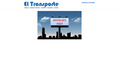Desktop Screenshot of eltransporte.com.do