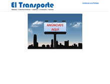 Tablet Screenshot of eltransporte.com.do